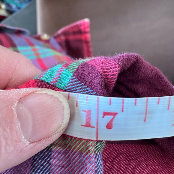 UM Griz Flannel Button Down Shirt Kids MEDIUM University of Montana Football - Picture 5 of 6